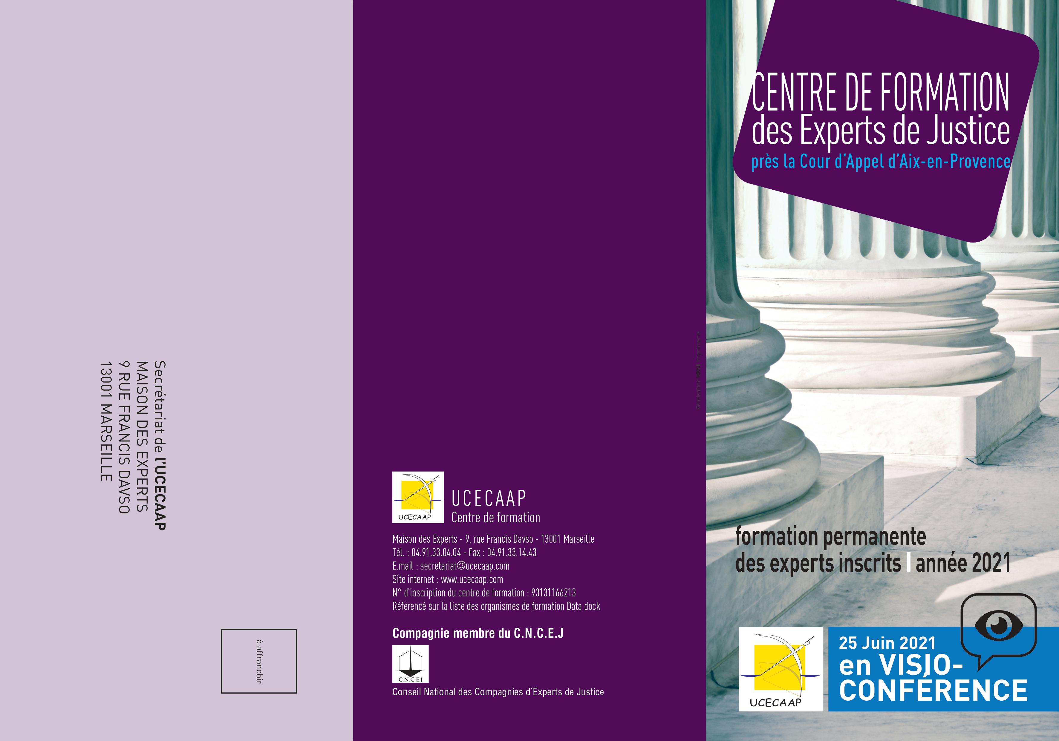 Programme de la formation des experts de justice