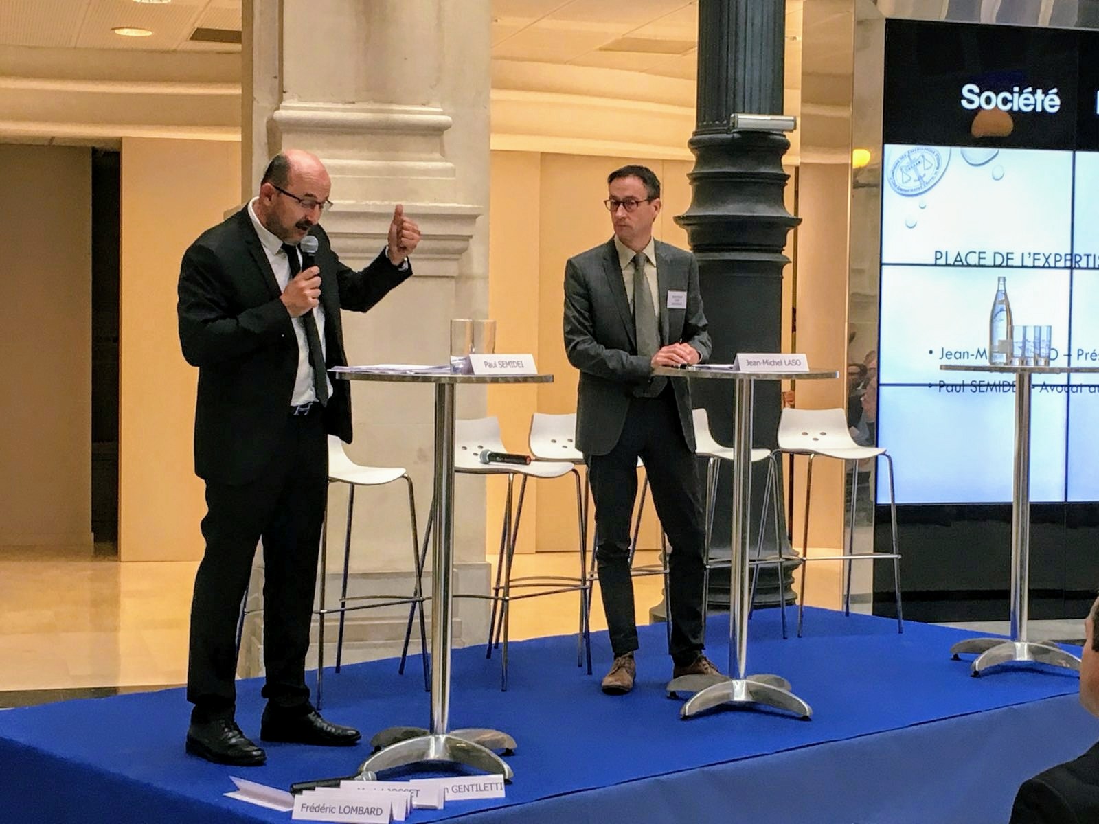 Intervention Me Semidei durant le colloque
